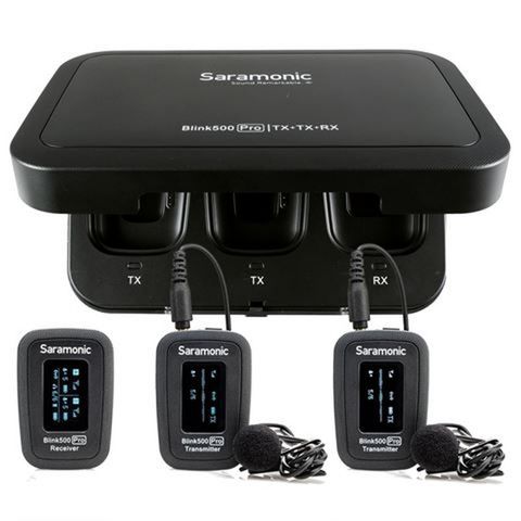 Micro Thu Âm Không Dây SARAMONIC Blink500 Pro B2