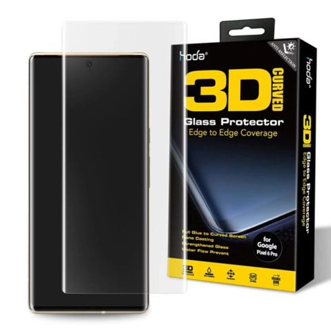 Kính Cường Lực HODA chống phản chiếu 3D UV Full Glue Google Pixel 6 Pro