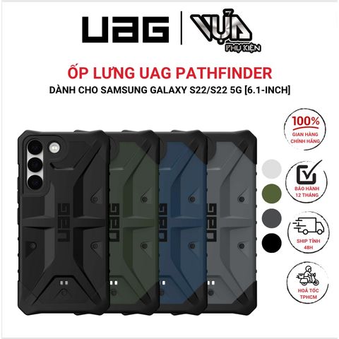  Ốp Lưng Cho SAMSUNG GALAXY S22/S22 UAG PATHFINDER chống va đập và bảo vệ xung quanh viền 