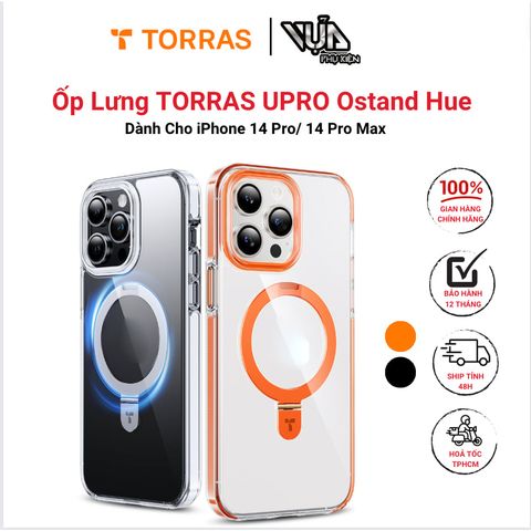  Ốp lưng TORRAS UPRO Ostand Hue cho iPhone 14 Pro/ 14 Pro Max bảo vệ chống trầy xước, chống sốc 