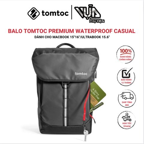  BALO TOMTOC PREMIUM WATERPROOF CASUAL FOR MACBOOK 15″16″/ULTRABOOK 15.6″chống nước tối ưu nhất A62E1D1 