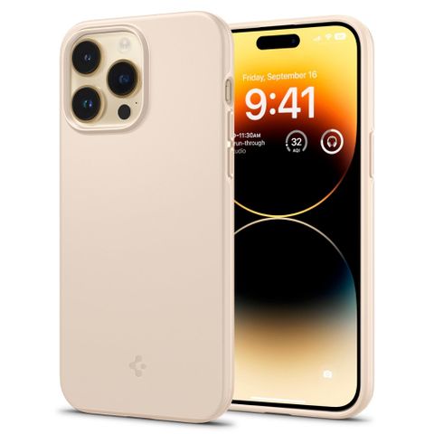  ỐP LƯNG DÀNH CHO IPHONE 14 PRO/ 14 PRO MAX SPIGEN THIN FIT chống trơn trượt, trầy xước. 