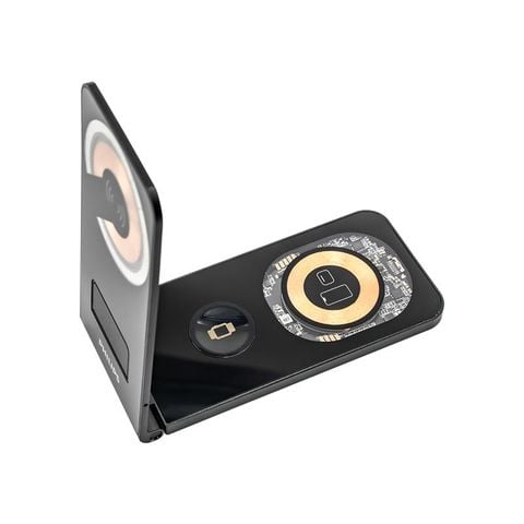 Đế sạc không dây từ tính Philips Foldable 3in1 công suất 15W
