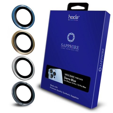  Miếng dán bảo vệ Lens camera HODA Sapphire cho iPhone 13 Pro và 13 Pro Max Chống bám bụi hống phản chiếu 