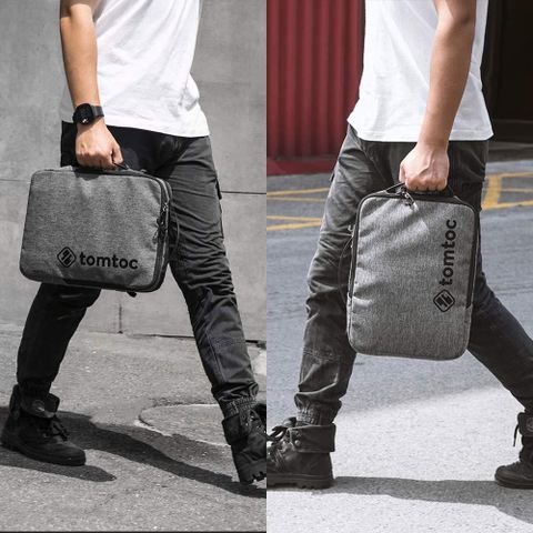  TÚI ĐEO CHÉO TOMTOC (USA) URBAN SHOULDER BAGS Dành Cho MACBOOK 13/14 Inch 