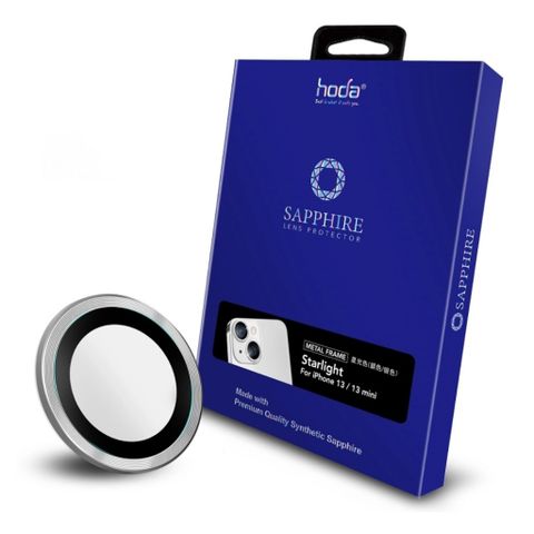  Miếng dán bảo vệ Lens camera HODA Sapphire cho iPhone 13 và 13 Mini hống phản chiếu Chống bám bụi 