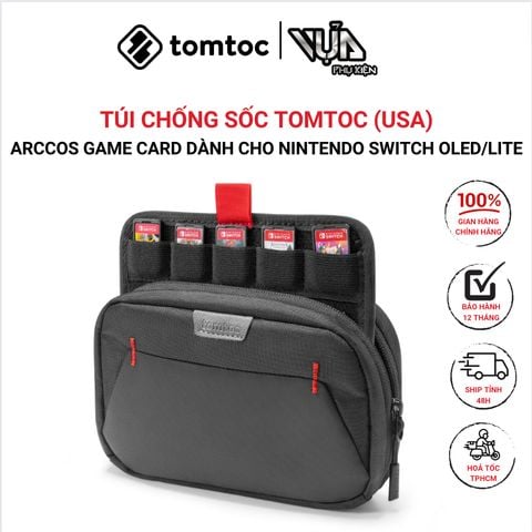  TÚI CHỐNG SỐC TOMTOC (USA) ARCCOS GAME CARD Dành Cho NINTENDO SWITCH OLED/LITE 