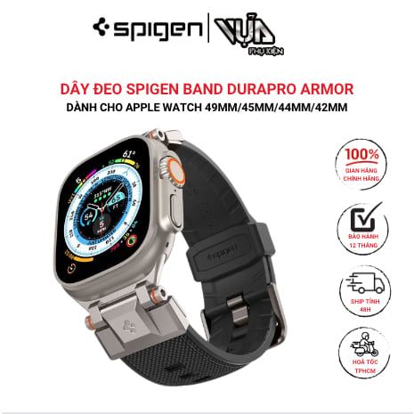  Dây Đeo Spigen Band Durapro Armor Dành Cho Apple Watch 49Mm/45Mm/44Mm/42Mm 