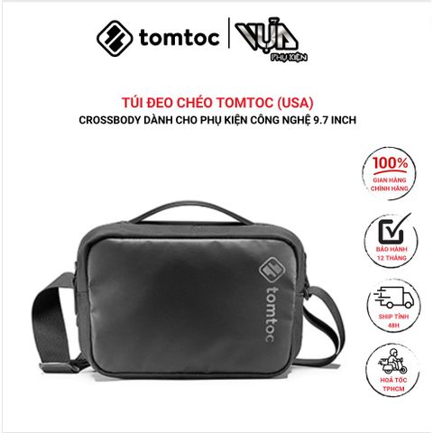  TÚI ĐEO ĐA NĂNG TOMTOC (USA) CROSSBODY Dành Cho Phụ Kiện Công Nghệ  Và IPAD MINI 7.9 INCH 