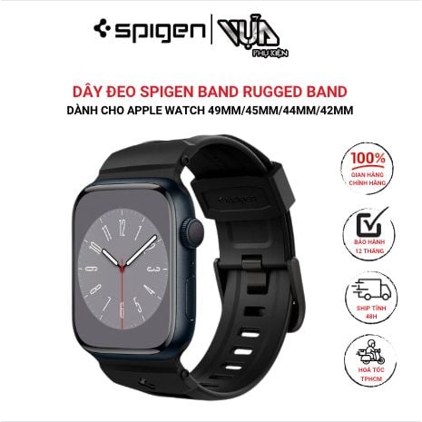  Dây Đeo Spigen Band Rugged Band Dành Cho Apple Watch 49Mm/45Mm/44Mm/42Mm 