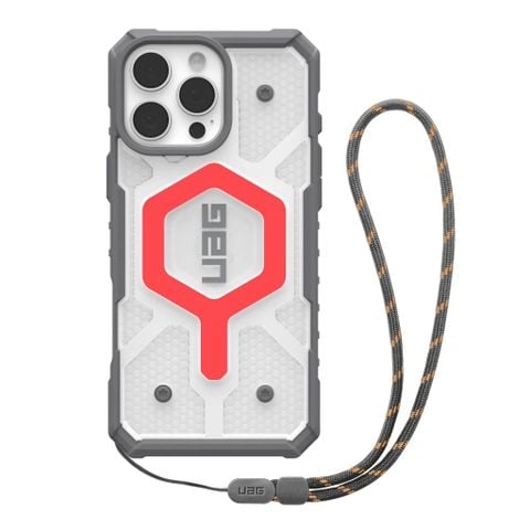 Ốp lưng UAG Pathfinder Clear Magnetic Kèm Dây Đeo dành cho iPhone 16 series