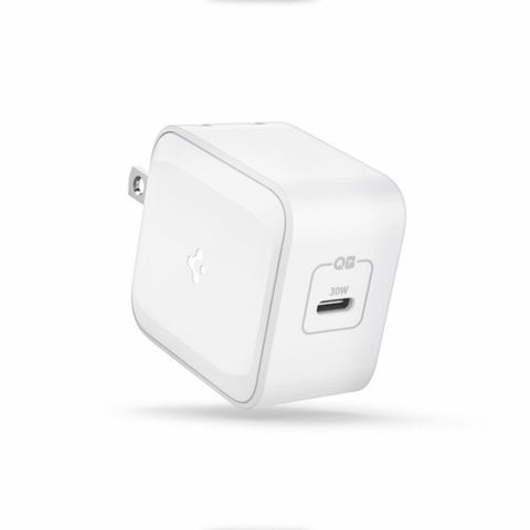 Củ sạc nhanh POWERARC ARCSTATION PRO WALL CHARGER SPIGEN cho Macbook, Smartphone,iPad (1-PORT/ USB-C PD 27W/PPS 25