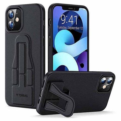  Ốp lưng TORRAS Leather cho iPhone 12 /12 Proảo vệ chống trầy xước, chống sốc được bảo vệ tối đa 