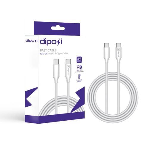 Dây cáp sạc nhanh Diposi Thunder Cable 60W