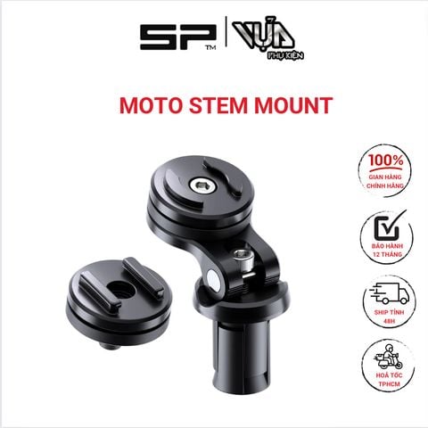  MOTO STEM MOUNT Khám phá giá đỡ điện thoại di động Supersport được thiết kế cho tốc độ cao. Đầu có thể hoán 