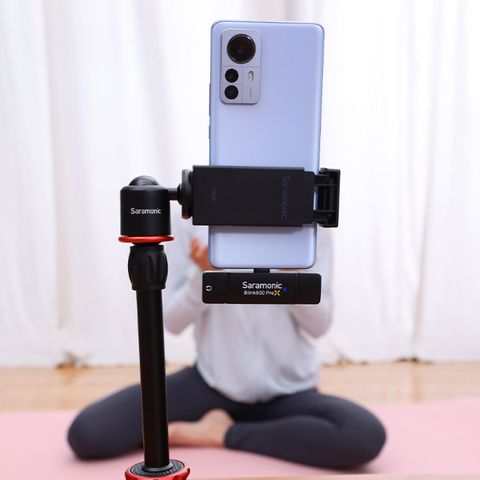 Micro Thu Âm Không Dây SARAMONIC Blink500 ProX B5 - B6 - Cổng Type-C (Android)