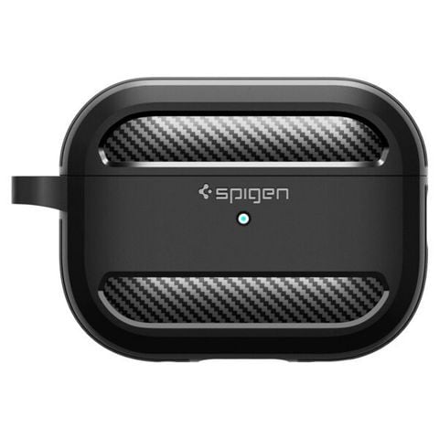  ỐP LƯNG SPIGEN DÀNH CHO APPLE AIRPOD PRO 2 RUGGED ARMOR MATTE BLACK 