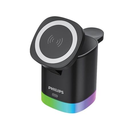 Đế sạc không dây Philips sạc từ tính 3 trong 1 PD15W tiện dụng cao cấp