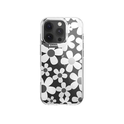 Ốp lưng Switcheasy Fleur 3D Patterned Shockproof dành cho iPhone 16 Series
