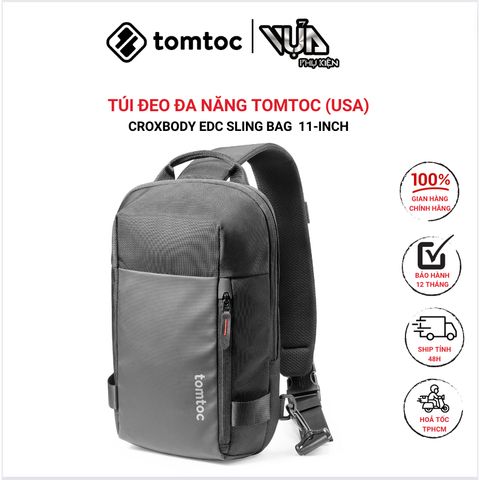  TÚI ĐEO ĐA NĂNG TOMTOC (USA) CROXBODY EDC SLING BAG 11-INCH 