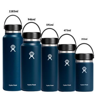 Bình nước giữ nhiệt Hydro Flask Wide Flex Cap Nhiều dung tích dùng cho nước nóng và lạnh