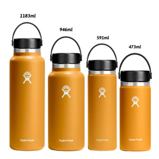 Bình nước giữ nhiệt Hydro Flask Wide Flex Cap Nhiều dung tích dùng cho nước nóng và lạnh