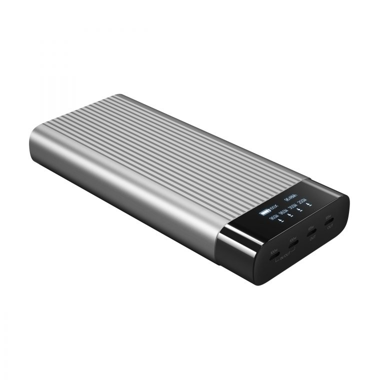  PIN DỰ PHÒNG HYPERJUICE BATTERY PACK 4*USB-C 27000 MAH, 245W ĐẦU TIÊN TRÊN THẾ GIỚI HJ245B 