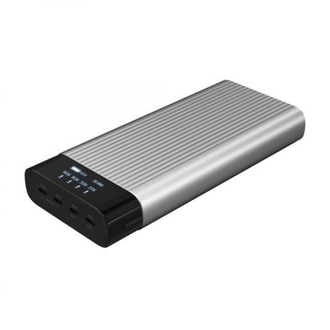  PIN DỰ PHÒNG HYPERJUICE BATTERY PACK 4*USB-C 27000 MAH, 245W ĐẦU TIÊN TRÊN THẾ GIỚI HJ245B 