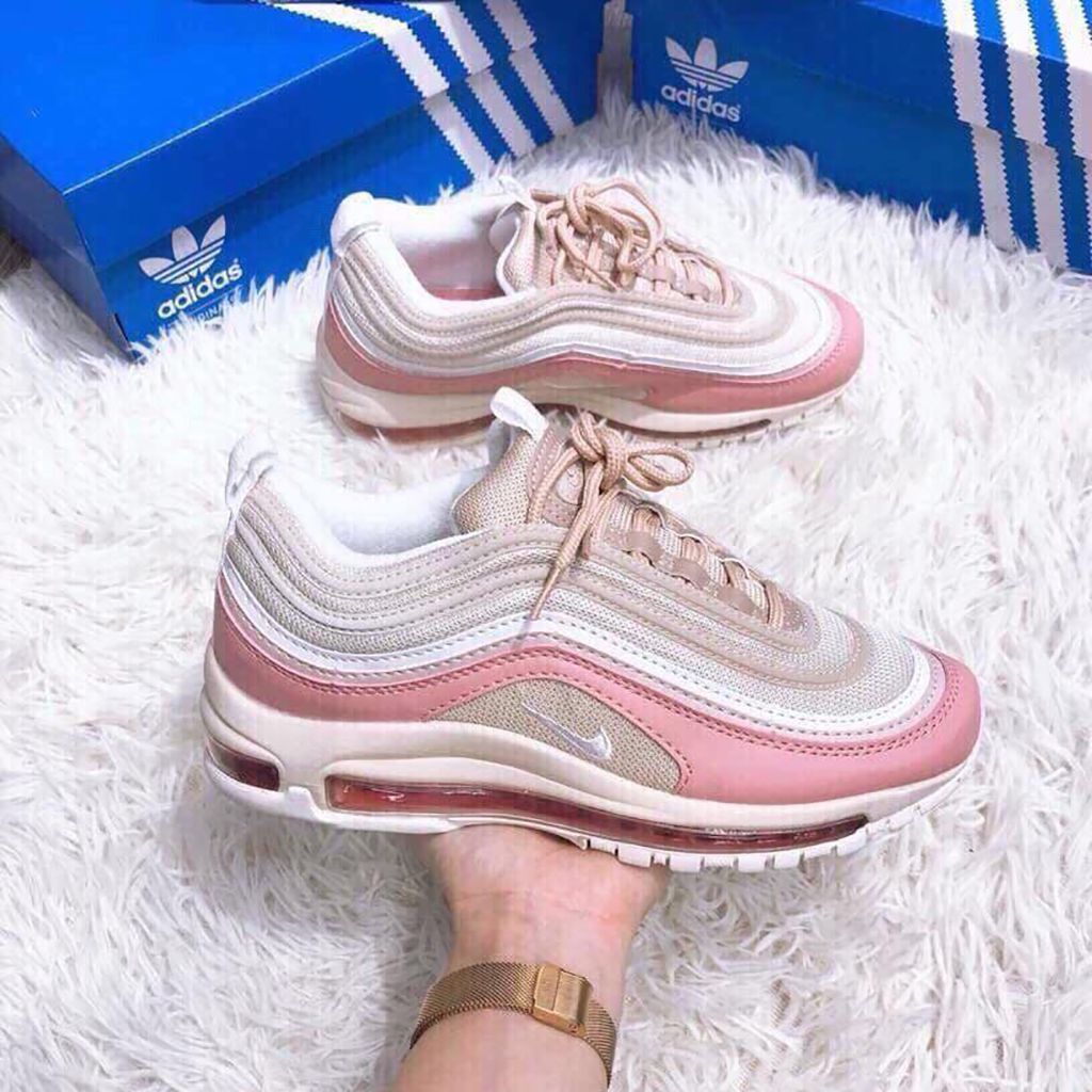 Nike Giay Thể Thao Nam Nike Air Max 97 Cao Cấp Rep 1 1 Mau Hồng Tabuma