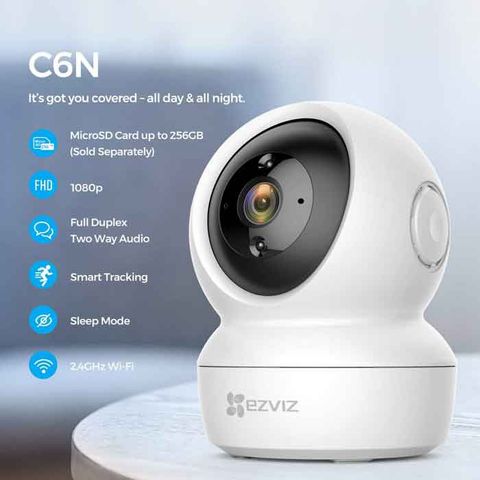 Camera IP EZviz CS-C6N 2Mp 1080P - Hàng Chính Hãng