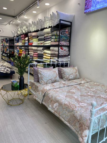  Bedding bộ chăn ga gối đẹp Thổ cẩm nâu 