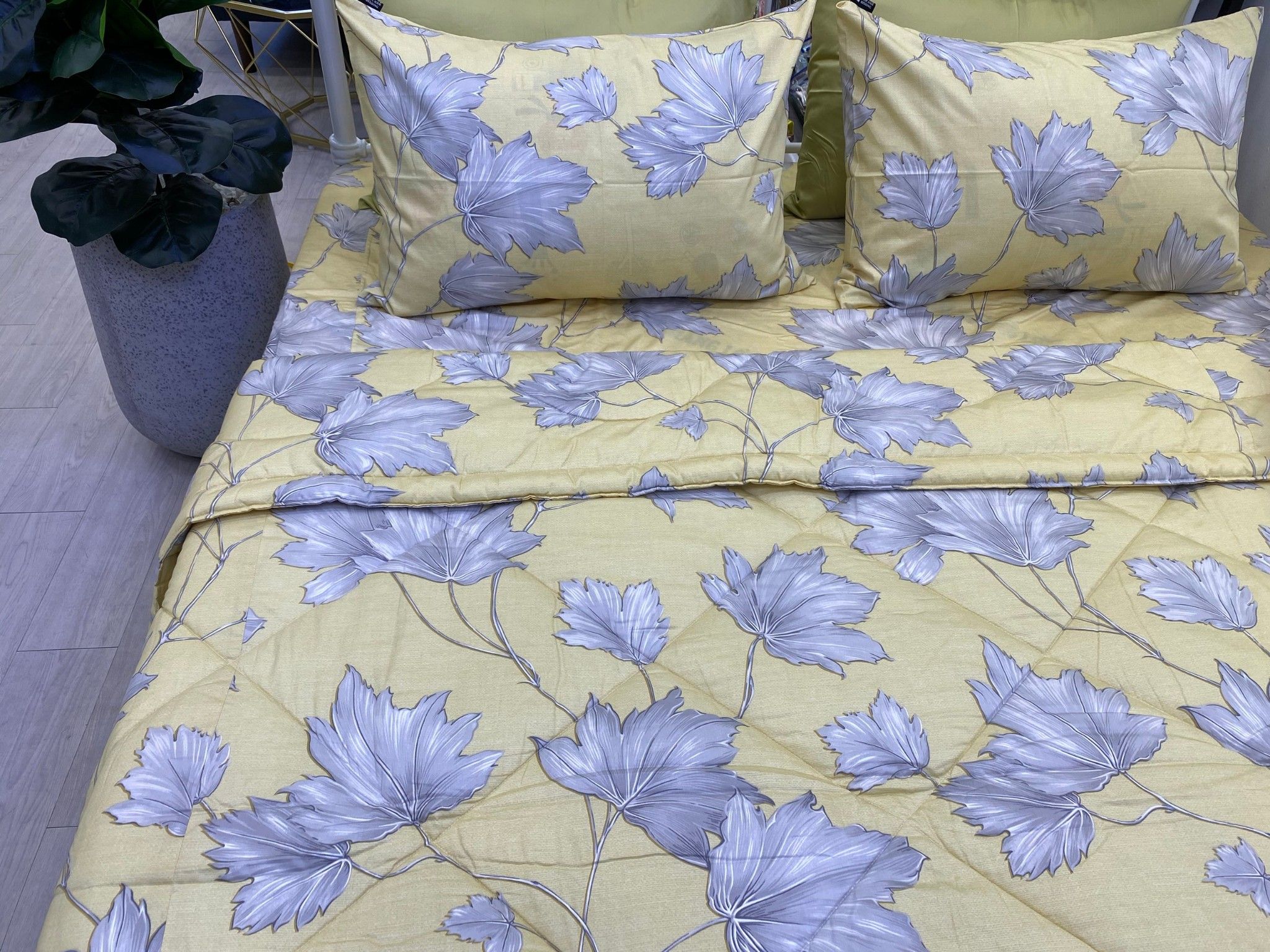  Bedding bộ chăn ga gối đẹp Lá mùa Thu 