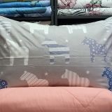  Bedding bộ chăn ga gối đẹp Ngựa xám hồng 