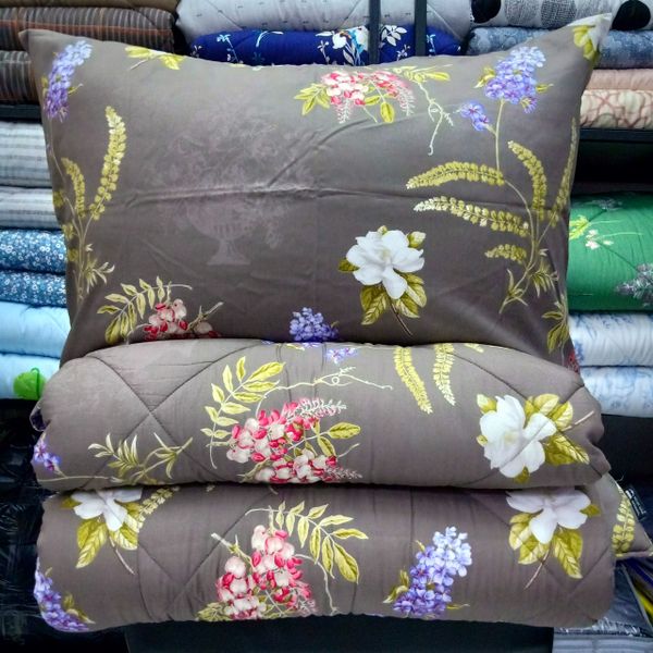  Bedding bộ chăn ga gối đẹp Lụa Modal Tảo biển tím 