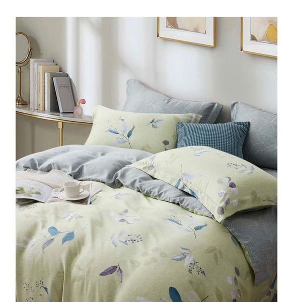  Bedding Bộ Tencel Vip Xanh 