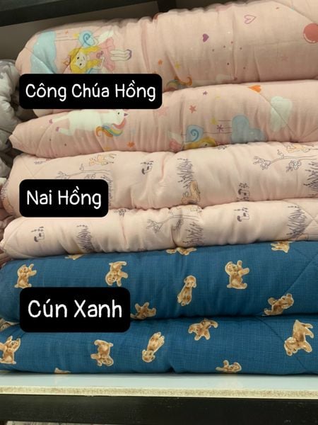  Bedding Bộ Micro Moda Công Chúa Hồng 