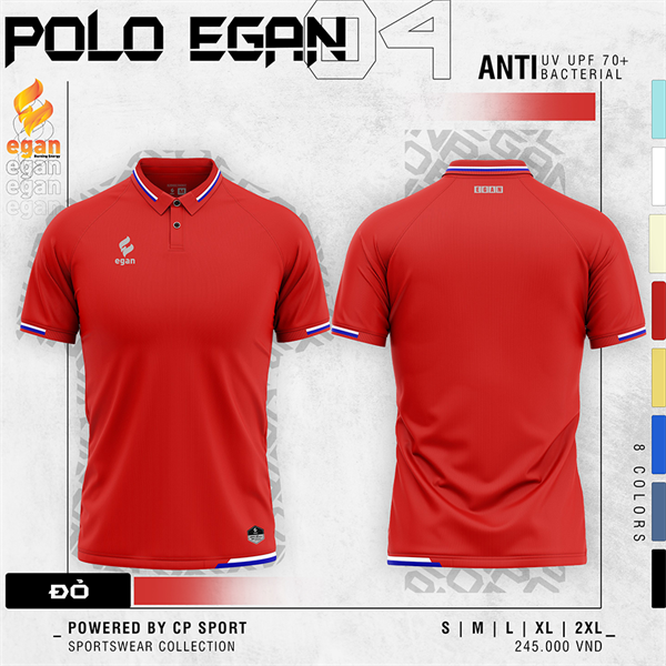 Áo Polo Egan 04 Đỏ