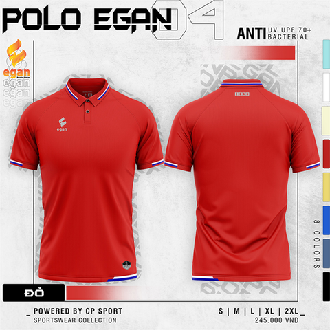 Áo Polo Egan 04 Đỏ