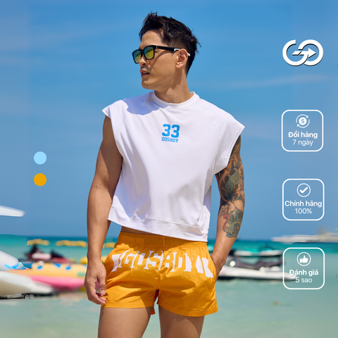  Áo thun thể thao Gos Chill 33 S20 (Phom Boxy) 
