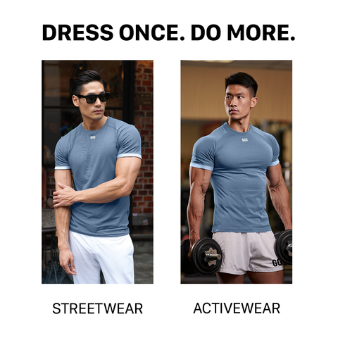  Áo thể thao nam GOS CodeLine S21 