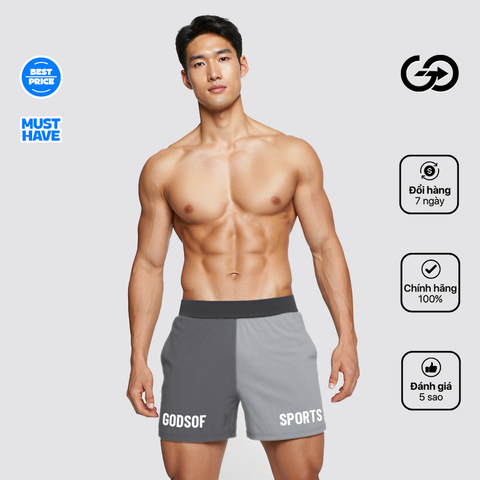  Quần thể thao nam GOS COLORFLIP S21 