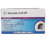  Thuốc Racumin 0.75TP Bayer 20gr Diệt Chuột Thông Minh 