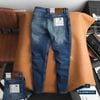 Jean Slim Trơn Dark Blue QJDWM4095