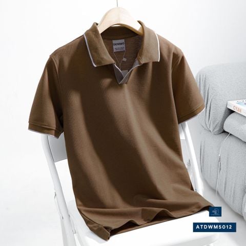 Polo Tổ Ong Cổ V ATDWM5012