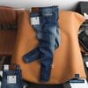 Jean Slim Trơn Dark Blue QJDWM4095