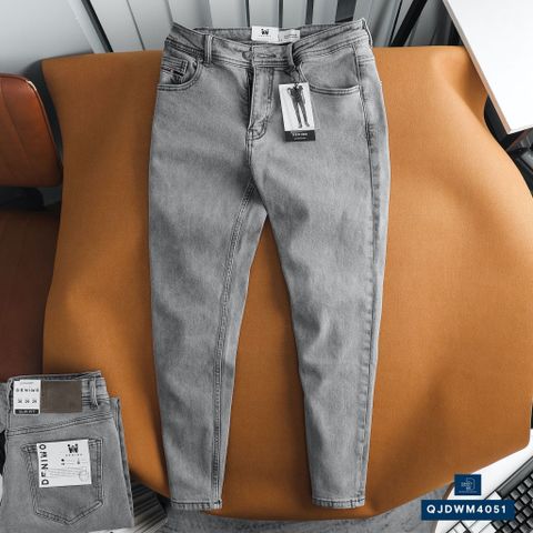  Jean Xám Nhạt Deniwo QJDWM4051 