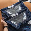 Jean Slim Trơn Dark Blue QJDWM4095