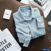 Sơ Mi Dài Tay Jeans SMBT.TN04