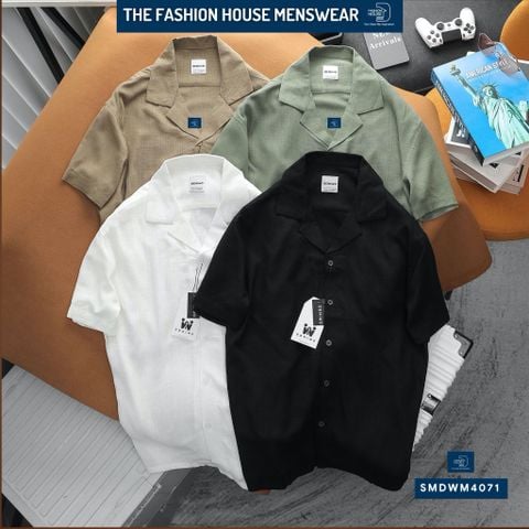  Sơ Mi Ngắn Tay Linen Deniwo SMDWM4071 