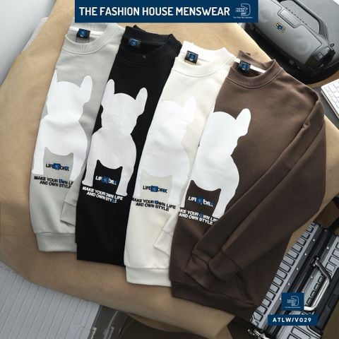 Sweatshirt Nỉ In Phồng ATLW.V029